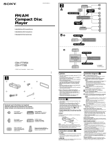 Sony CDX-F7700 Installation guide