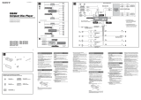 Sony CDXGT120 User manual