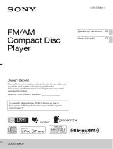 Sony CDX-GT660UP User manual