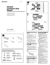 Sony CDX-M9905X User manual