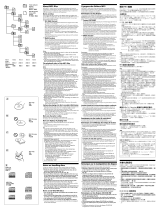 Sony CDX-T70MX User manual