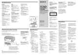 Sony CFD-910 User manual