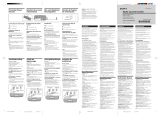 Sony CFS-E14S User manual