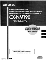 Sony CX-NMT90 User manual