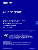 Sony Cyber-shot DSC-W120/L User manual