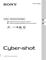 Sony DSC-W350B User manual