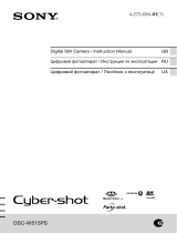 Sony Cyber-shot DSC-W515PS User manual
