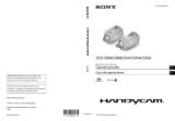 Sony DCR-SX44/L - Flash Memory Handycam Camcorder User manual