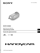 Sony DCR-SX83 User manual