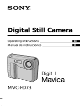 Sony MVC-FD73 User manual