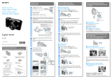 Sony Cyber Shot DSC-H90 Quick start guide