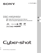 Sony DSC-HX5V/B User manual