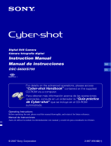 Sony Cyber Shot DSC-S700 User manual