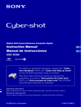 Sony Cyber Shot DSC-W300 User manual
