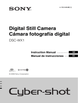 Sony Cyber Shot DSC-WX1 User manual