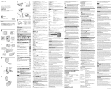 Sony ECM-W1M Owner's manual