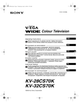 Sony KV-28CS70K User manual