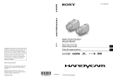 Sony CX550V User manual