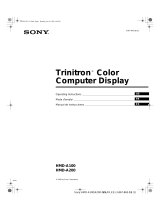 Sony HMD-A200/L Operating instructions