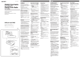 Sony ICF-C295 User manual