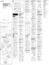 Sony ICF-CDK70 User manual