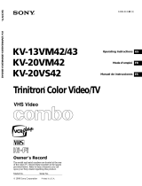 Sony KV-20VM42 User manual