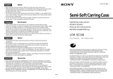 Sony LCM-SC100 User manual