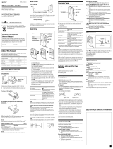 Sony M-435P User manual