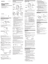Sony M-670V User manual