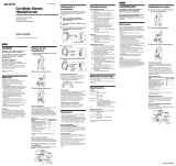 Sony MDR IF5000 User manual