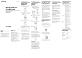 Sony MDR-RF940R User manual