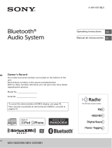 Sony MEX-N6000BH Operating instructions