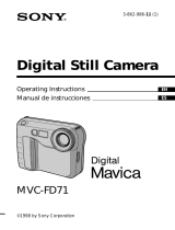 Sony MVC-FD71 User manual