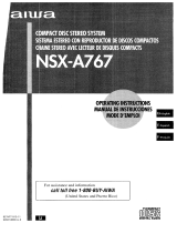 Aiwa SX-NA772 User manual