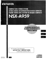 Sony NSX-A959 User manual