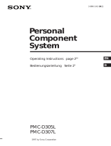 Sony PMC-D305L User manual