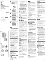 Sony SAL-18552 User manual