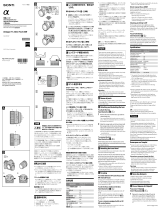 Sony SAL24F20Z User manual