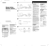 Sony SRS-Z500/Z500PC User manual