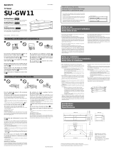 Sony SU-GW11 User manual