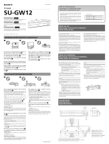 Sony SU-GW12 User manual