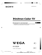 Sony KV-DZ29M91 User manual