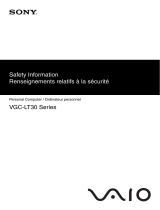 Sony VGC-LT30 User manual