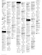 Sony SRF-M97 User manual