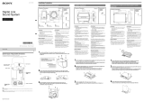 Sony XDP-PK1000 Installation guide