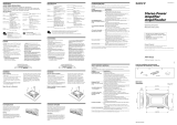 Sony XM-1652Z Operating instructions