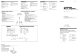 Sony XM-3001SXD User manual