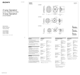 Sony XS-GT1626A User manual