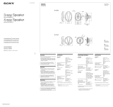 Sony XS-GTX1641 Installation guide