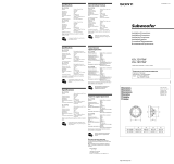 Sony XS-L101P5W Installation guide